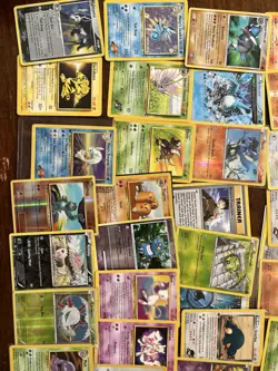 500 NM Pokemon Cards Mixed Card Lot (Team Rocket, Gym Heroes) Rare Collection! - Image 3
