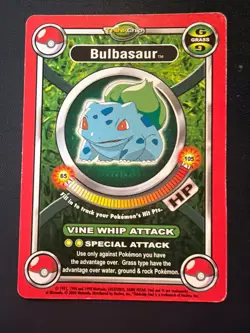 Vintage Pokemon ThinkChip Battle Stadium Bulbasaur Card - Image 1