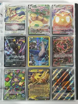 Pokemon Card Collection Binder Lot Holo Rare 151 XY Latios Promo Umbreon Zapdos - Image 1