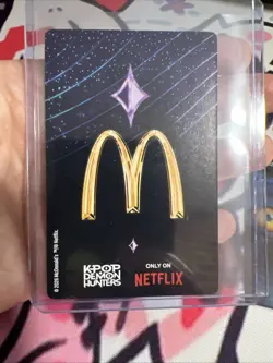 McDonalds K-pop Demon Hunters Huntrix Photocard - Rumi & Unused Derpy Code Card - Image 4