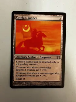 Konda's Banner *Champions of Kamigawa* MTG Magic the Gathering - Image 1