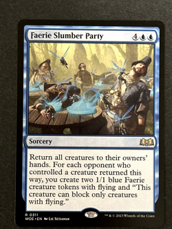 Faerie Slumber Party - Wilds of Eldraine WOE - MTG - Image 1