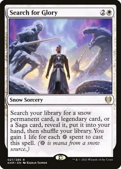 MTG Search for Glory ** Kaldheim ** English (NM) - Image 1