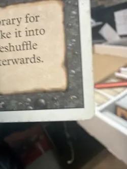 MTG Demonic Tutor Revised - Magic The Gathering - Image 5