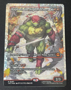Raphael, The Nightwatcher 297 MTG: Teenage Mutant Ninja Turtles - Fracture Foil - Image 1