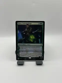 MTG, Nissa, Genesis Mage FOIL 200 NM Hour of Devastation Foil - Image 1
