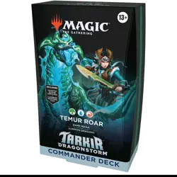 MTG: Temur Roar - Tarkir Dragonstorm - Sealed Commander Deck Magic The Gathering - Image 1