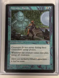 MTG Intruder Alarm - Stronghold Regular Rare - Image 1