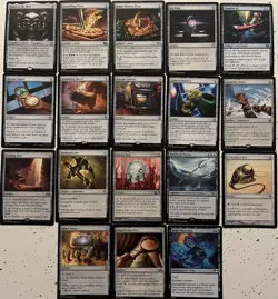 MTG:Handcrafted Custom Commander Deck, Donatello, way with machines, Mono Blue, - Image 3