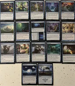 MTG:Handcrafted Custom Commander Deck, Donatello, way with machines, Mono Blue, - Image 4