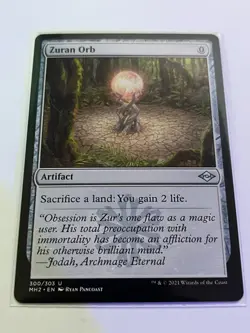 Zuran Orb MH2 Magic The Gathering- Near Mint - Image 1