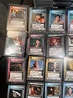 HUGE Star Trek CCG TCG Mirror Mirror Expansion Card Lot With Rares + Duplicates - Image 5