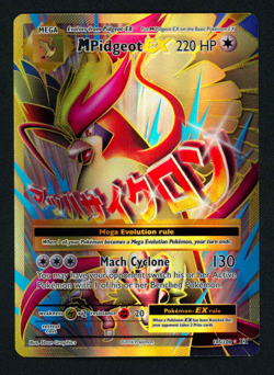 Pokemon Mega Pidgeot EX Full Art 105/108 XY Evolutions (NM) - Image 1