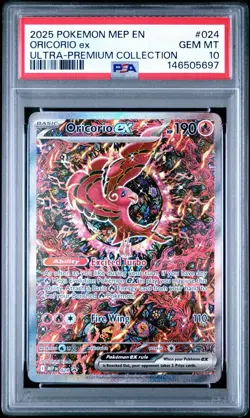 PSA 10 ORICORIO EX 024 BLACK STAR PROMO ULTRA PREMIUM COLLECTION POKEMON 🔥 - Image 1