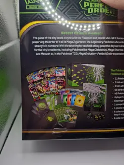 Pokemon TCG Perfect Order Pokemon Center Exclusive Elite Trainer Box (DAMAGED) - Image 1