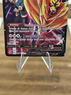 Pokemon Zamazenta V Trainer Gallery TG22/TG30 Full Art Free Shipping! - Image 3