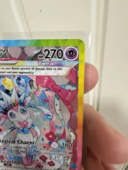 Pokemon Sylveon EX 156/131 Sv: Prismatic Evolutions SIR NM Near Mint - Image 4
