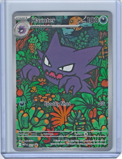 Pokemon Haunter 027 Black Star Promo Mega Evolution 💎 Illustration Rare 💎 NM M - Image 1