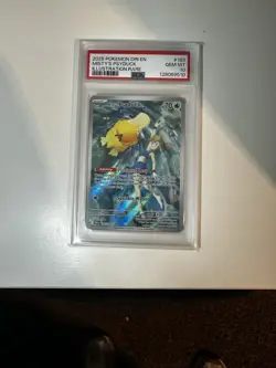 Pokemon Misty's Psyduck Destined Rivals 193/182 Illustration Rare Holo PSA 10 - Image 1