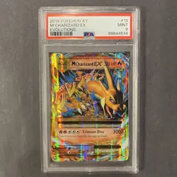 M Charizard EX 13/108 Pokemon Mega XY Evolutions #13 MINT PSA 9 - Image 1
