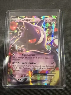 Pokemon Gengar EX Ultra Rare TCG Card 34/119 XY: Phantom Forces - Image 1