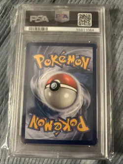 2020 Pokemon Sword & Shield Champions Path Lucario V Card 027 PSA 9 - Image 2