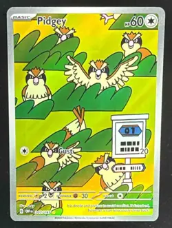 2023 Pokemon Gaming SV Obsidian Flames - OBF EN Pidgey #207/197 - Image 1