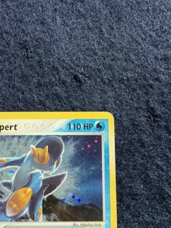 Swampert 13/109 Ruby and Sapphire Holo Pokemon Card Vintage - Image 4