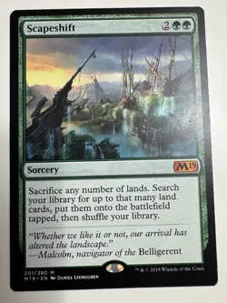 Magic: The Gathering Scapeshift Core Set 2019 Regular Card LP - Image 2
