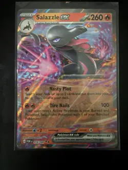 Pokemon 2026 Perfect Order Salazzle EX #016/088 Double Rare NM - Image 1