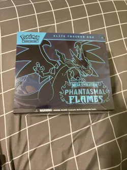 Pokemon TCG Mega Evolution Phantasmal Flames Elite Trainer Box ETB NEW SEALED - Image 2