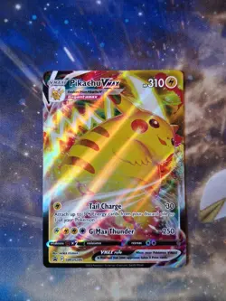 Pokemon Pikachu VMAX SWSH286 Promo Full Art Holo - Image 1