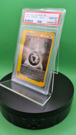 Swirl PSA 10 Metal Energy VS Set Holo Rare 2001 Japanese Pokemon Card TCG - Image 2
