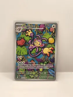 Ambipom 107/094 Illustration Rare Phantasmal Flames Pokemon NM - Image 1