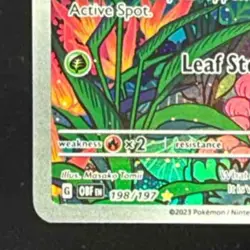 2023 Pokemon Gaming SV Obsidian Flames - OBF EN Gloom #198/197 - Image 4