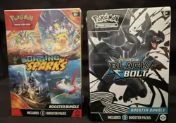 Pokemon Booster Bundle Scarlet & Violet Black Bolt And Surging Sparks Sealed - Image 1