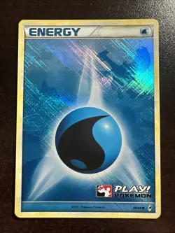 Water Energy 90/95 Crosshatch Holo Pokemon Call Of Legends Play! Promo NM #2 - Image 1
