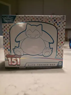 Sealed Pokemon 151 ETB Scarlet & Violet Elite Trainer Box 2 Tears in Seal 820650853159 - Image 1