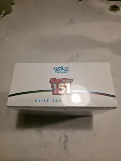 Sealed Pokemon 151 ETB Scarlet & Violet Elite Trainer Box 2 Tears in Seal 820650853159 - Image 5