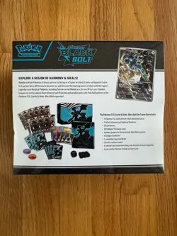 Pokemon Scarlet & Violet Black Bolt ETB Factory Sealed - Image 2