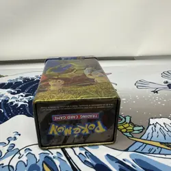 Empty Pokemon TCG Rayquaza EX Collectors Tin Plusel Minun Good Condition - Image 5