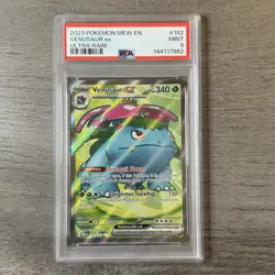 Venusaur ex Ultra Rare PSA 9 - 2023 Pokemon Mew 151 EN #182 - Image 1