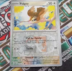 Pokemon Pidgey 016/165 Stamped League Promo Reverse Holo 151 - Image 1