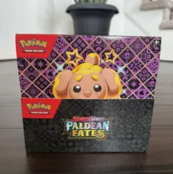 Pokemon TCG Paldean Fates Tech Sticker Collection Display (12 Blisters) 36 Packs - Image 1