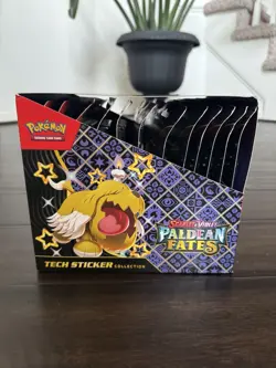 Pokemon TCG Paldean Fates Tech Sticker Collection Display (12 Blisters) 36 Packs - Image 3