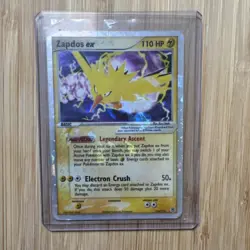 Pokemon Zapdos ex 116/112 FireRed & LeafGreen Holo EX HP 110 Electron Crush - Image 1