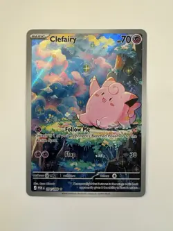 Pokemon Clefairy 094/088 Illustration Rare Perfect Order NM IR Full Art - ME TCG - Image 1