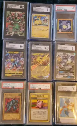 PSA Pokemon, Yugioh, Dragonball Sammlung - Image 1