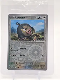 LECHONK 2023 POKEMON SCARLET & VIOLET REVERSE HOLO 155/198 Q2283 - Image 1