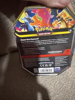 🚨Lot of 4🚨 Pokemon TCG Mega Charizard X & Y Tins Brand New & Sealed (4) - Image 4